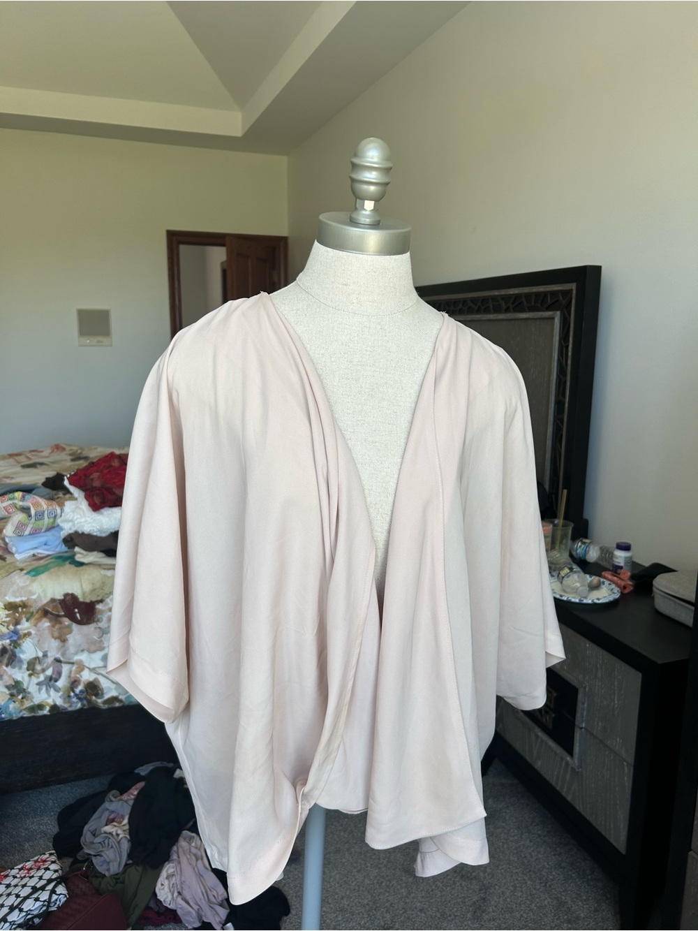 Forever 21 Blush Open-Front Cardigan